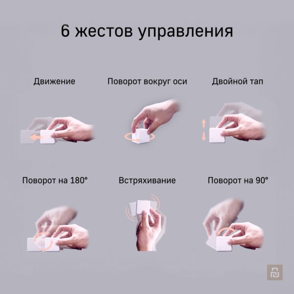 Контроллер Aqara Cube Smart Home Controller T1 Pro (CTP-R01), ZigBee 3.0/BLE/WIFI