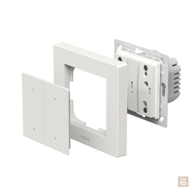 Выключатель настенный Aqara H2 EU Wall Switches (WS-K07D),  Zigbee/Thread/BLE