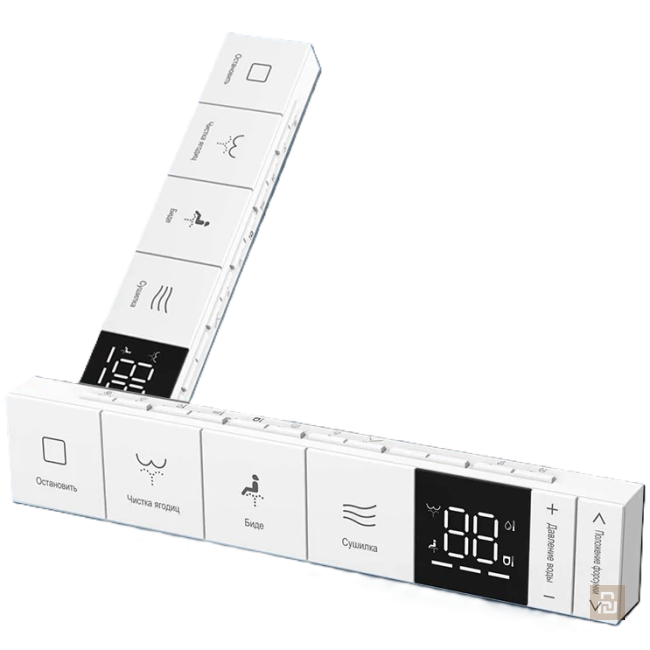 Унитаз умный настенный MEISHIDA-G16, пена, ароматерапия, бочок, русский голос.