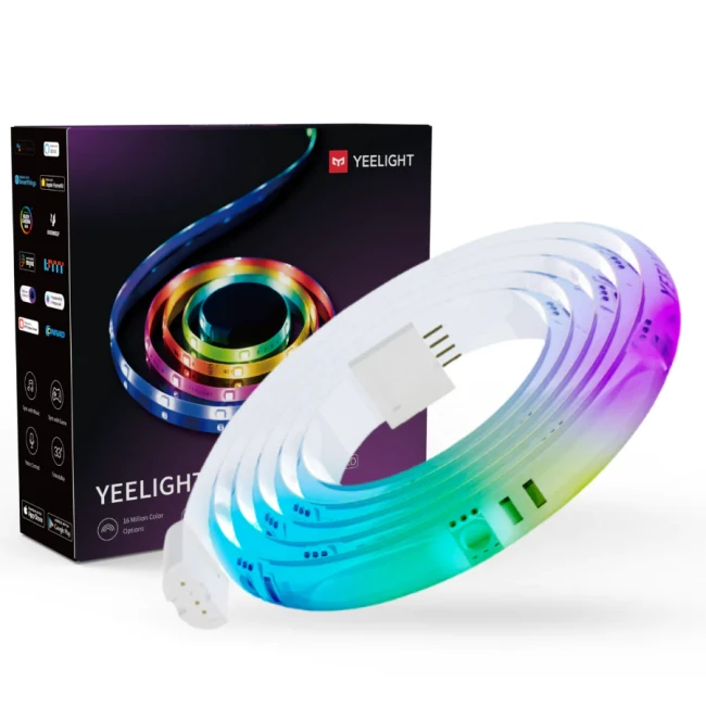 Лента светодиодная Yeelight Lightstrip Pro (YLDD005), 2м, 12Вт, 200Лм/м, Razer ChromaTM RGB, до 10м