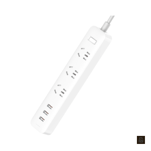 Удлинитель Xiaomi Power Strip 3+3USB (XMCXB01QMN), 1.8м, 15Вт, 2500Вт, евровилка