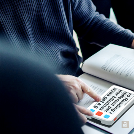 Видео увеличитель электронный Portable Digital Video Magnifier, 4.3", 4-32х, 2Гб