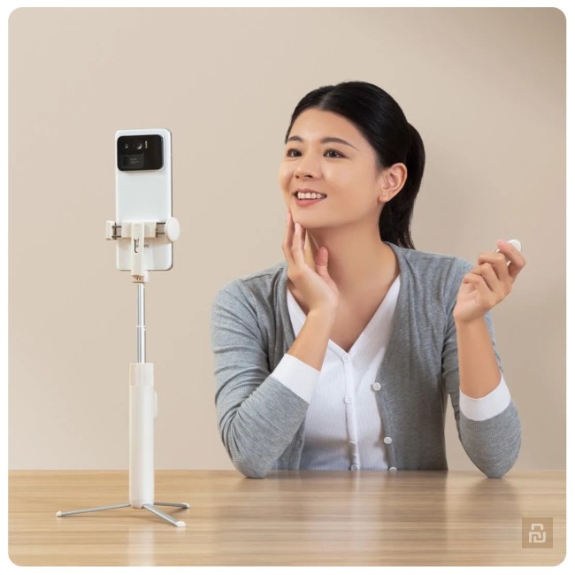 Трипод/монопод для селфи Xiaomi Mi Bluetooth Selfie Stick Tripod Mini (XMZJZPG02YM), пульт