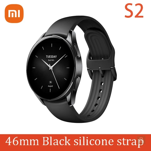 Смарт-часы Xiaomi Watch S2, 1.43"OLED (466x466), 46мм, 495мАч, WearOs, звонки
