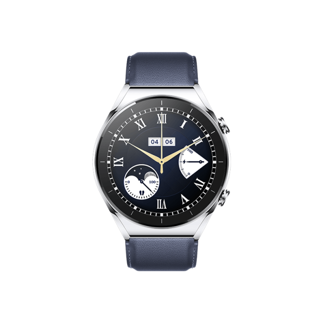 Смарт-часы Xiaomi Watch S1, 1.43"OLED (466x466), 470мАч, сапфир, кожаный ремешок, микрофон