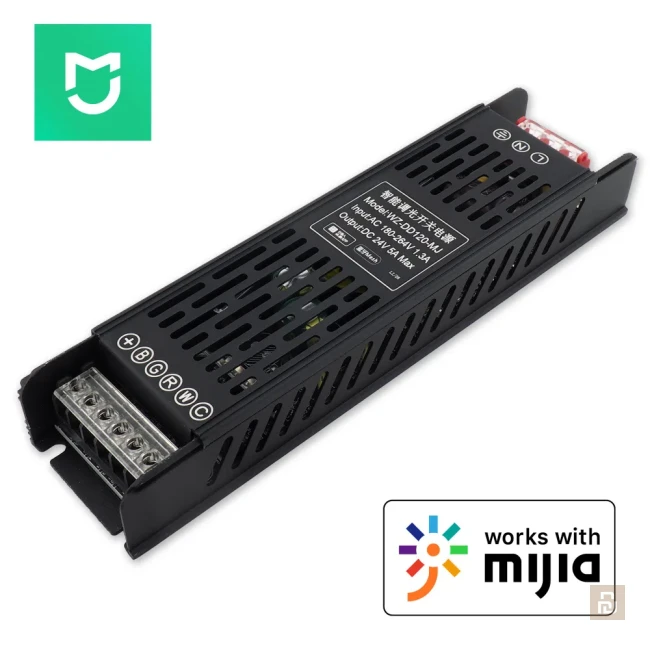 Блок питания - контроллер диодных лент Mijia Smart led RGBCW power supply (WZ-DD120-MJ) 24V, 120Вт/5A