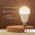 Лампа LED E27 Aqara Light Bulb T1 (LEDLBT-L01), BLE/ZigBee 3.0/Matter, 8.5Вт/806Лм, 2700-6500К