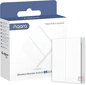 Выключатель беспроводной Aqara Wall Wireless Switch H1 EU (WRS-R02-xxx), ZigBee 3.0
