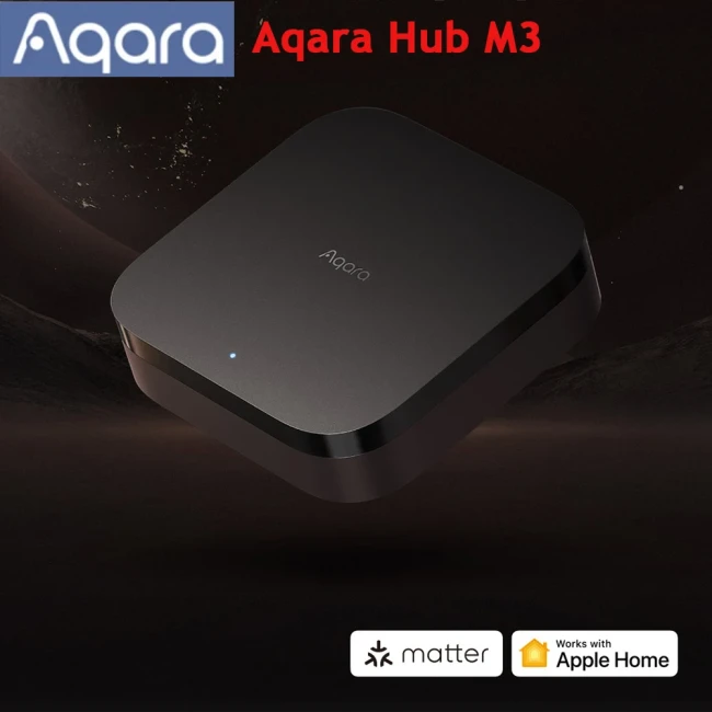 Центральный контроллер Aqara Matter Hub M3 (HM-G01D), Thread/Matter/Zigbee 3.0/BLE 5.0/WI-FI/IR/LAN/PoE, 8Гб