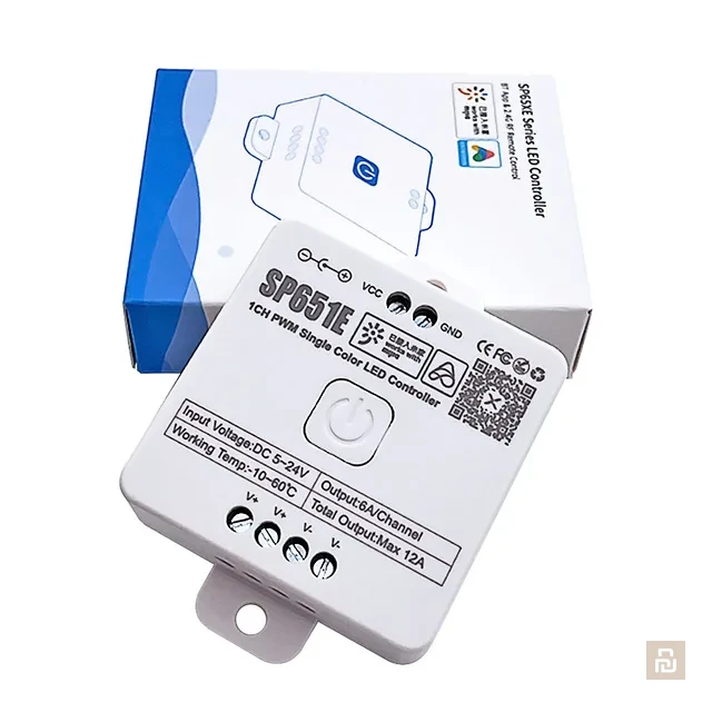 Контроллер диодных лент Mijia 1CH PWM Single Color (SP651E), Bluetooth, 12A, Xiaomi Home