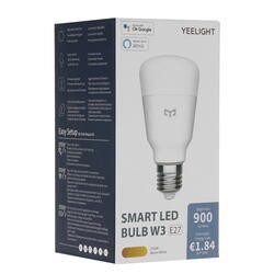 Лампа LED E27 Yeelight Smart LED Bulb W3 (YLDP007), 8Вт/900Лм, 2700K