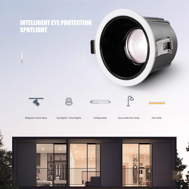 Светильник встраиваемый WLG Smart Spot light 2.0 Pro (WLG-TS097), 10/12Вт, Mesh 2.0/Mi Home, 2700-6500K, IP65