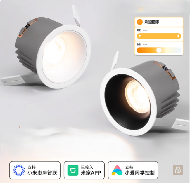 Светильник встраиваемый WLG Smart Spot light 2.0 Pro (WLG-TS097), 10/12Вт, Mesh 2.0/Mi Home, 2700-6500K, IP65