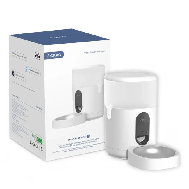 Кормушка для животных Aqara Smart Pet Feeder C1 (PETC1-M01), Zigbee 3.0, 4л