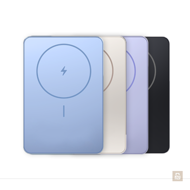 Внешний аккумулятор магнитный Xiaomi Super Slim Magnetic Power Bank (WPB0507S), 5000мАч, 7.5Вт