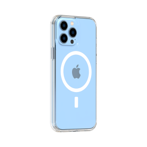 Чехол силиконовый WIZ для Apple Iphone 13 Pro, c MagSafe, прозрачный