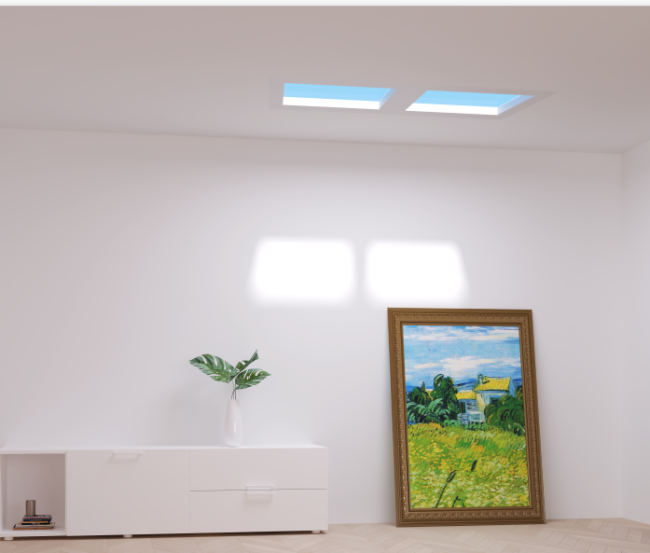 Светильник потолочный Yeelight Yeelight Skylight S2101 (YLP070), 85Вт, 2700-8000K, 698*434*190мм